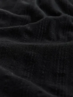 Next Black Shirred Jersey Shorts Hot