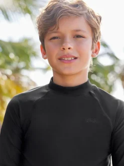 Next Black Short Sleeve Rash Vest (1.5-16yrs) Clearance