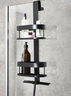 Next Shower Caddy with Wiper Black Outlet