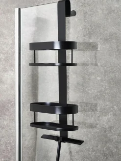 Next Shower Caddy with Wiper Black Outlet