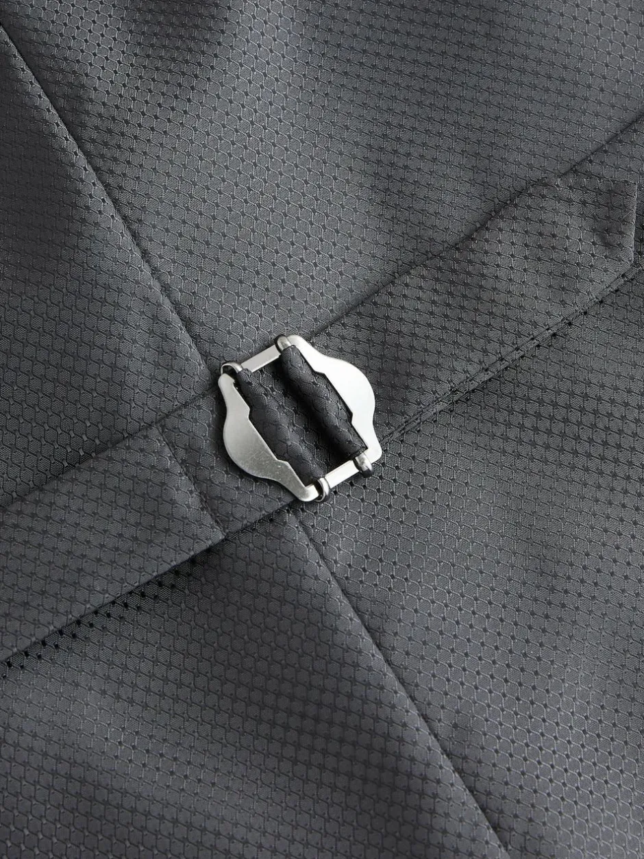 Next Black Signature Pontoglio Italian Velvet Waistcoat Clearance