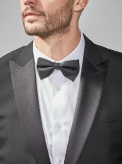 Next Black Skinny Fit Tuxedo Suit Jacket Hot