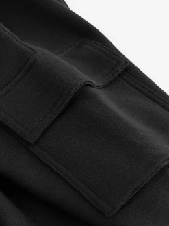 Next Slim Fit Cargo Joggers 2 Pack (3-16yrs) Black Outlet