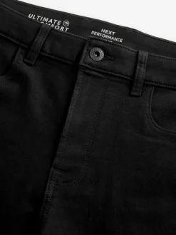 Next Black Slim Fit Comfort Stretch Jeans New