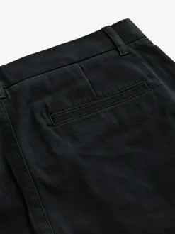Next Black Slim Fit Stretch Chinos Trousers New