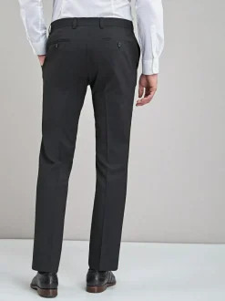 Next Black Slim Fit Stretch Smart Trousers Best