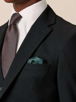 Next Black Slim Fit Textured Suit Jacket Sale