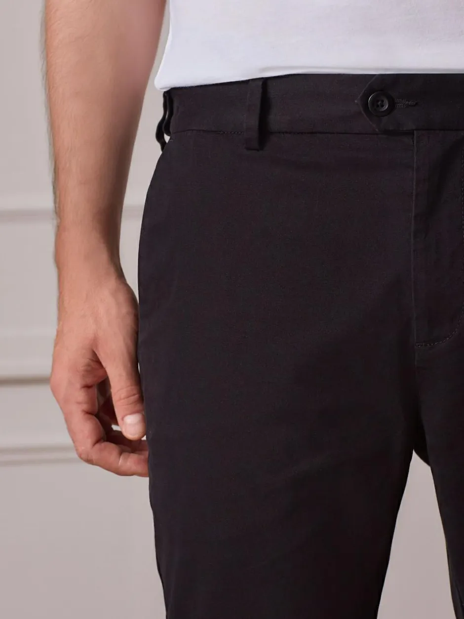 Next Black Slim Fit Ultimate Chino Trousers Best