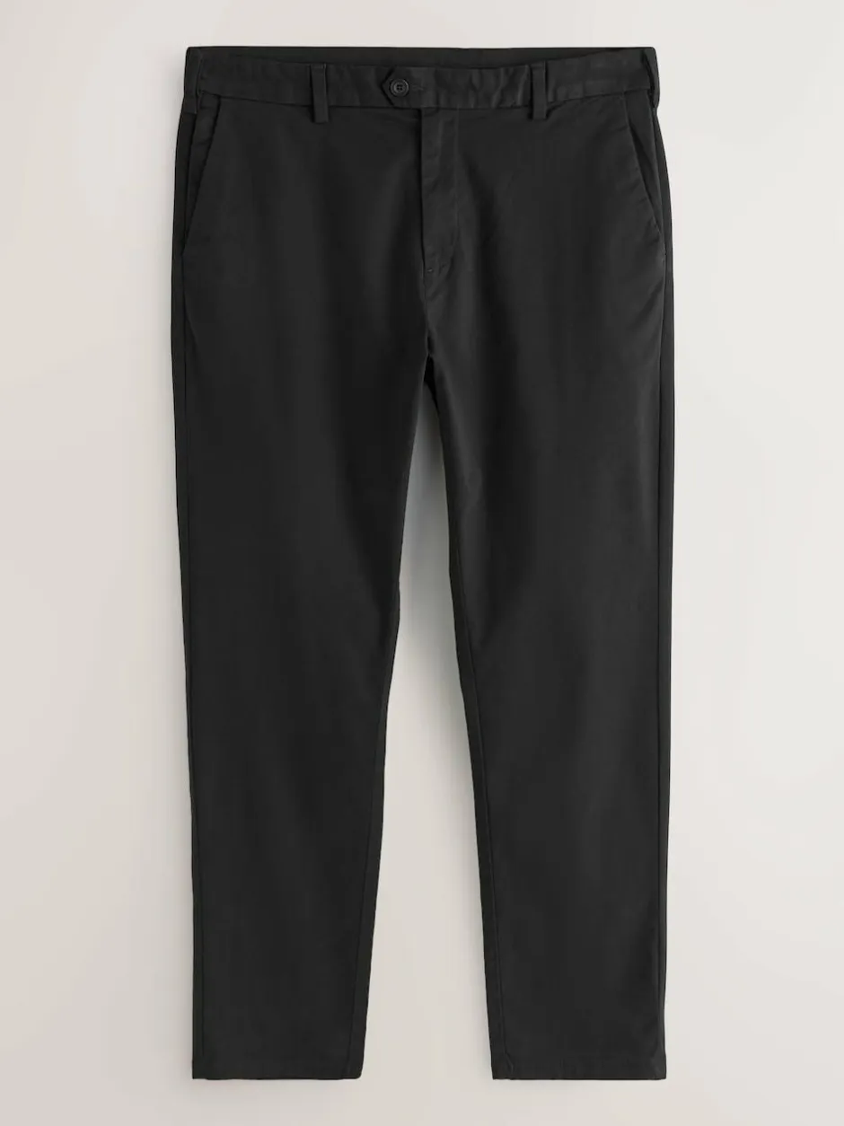 Next Black Slim Fit Ultimate Chino Trousers Best