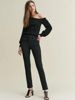 Next Slim Lift And Shape Jeans Black Sale