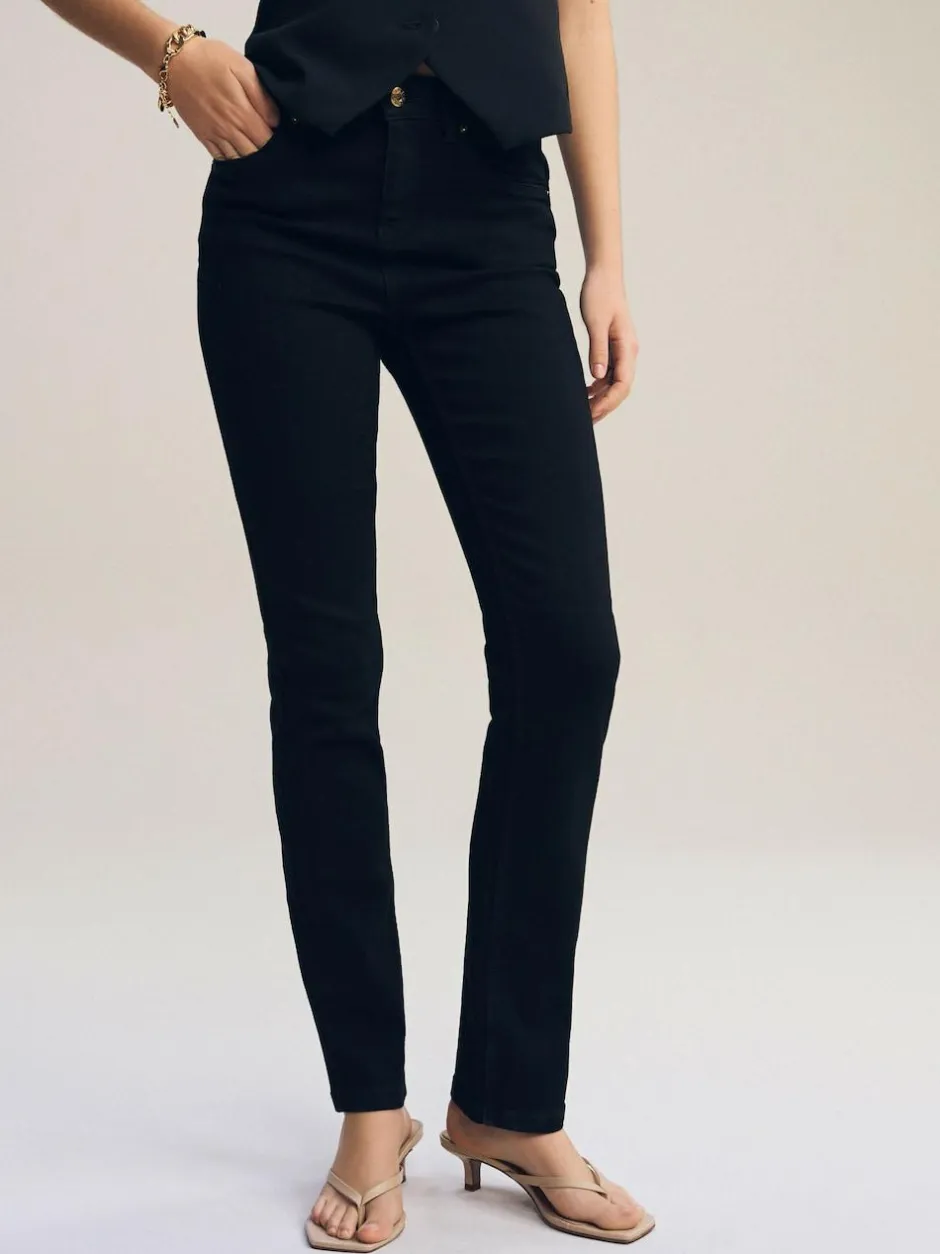 Next Slim Supersoft Jeans Black Best
