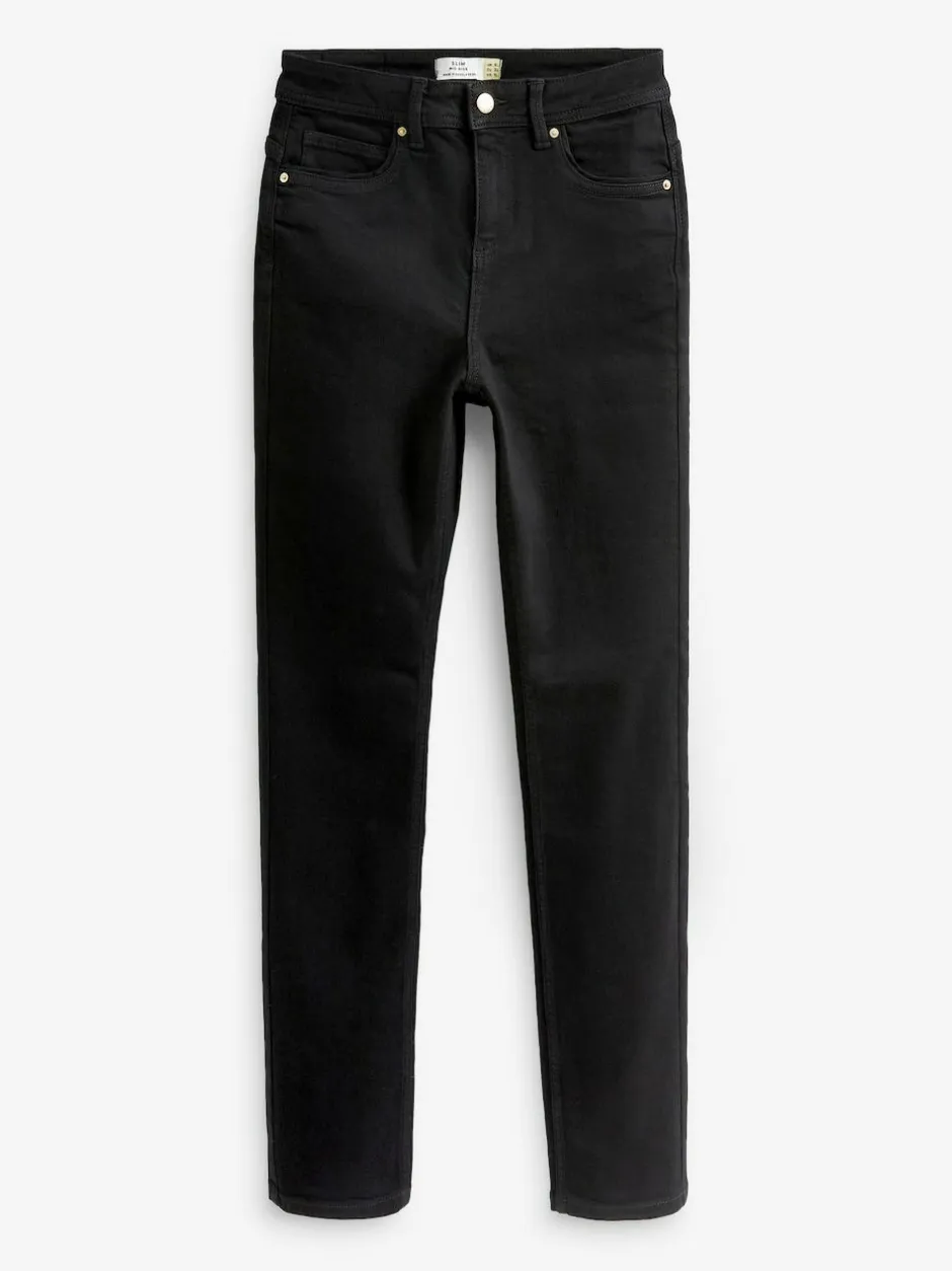 Next Slim Supersoft Jeans Black Best
