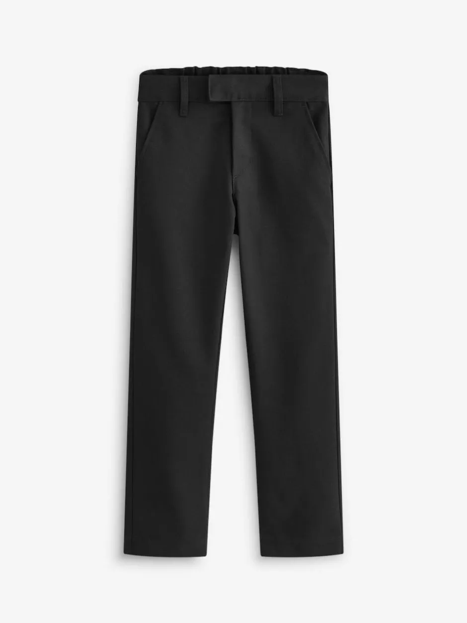 Next Slim Waist School Formal Trousers (3-17yrs) Black Sale