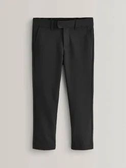Next Slim Waist School Formal Stretch Skinny Trousers (3-17yrs) Black Online