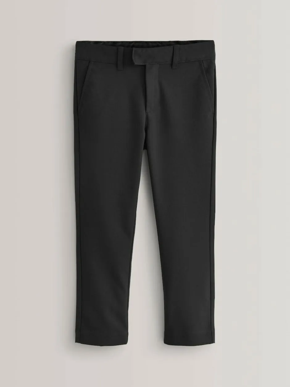 Next Slim Waist School Formal Stretch Skinny Trousers (3-17yrs) Black Online