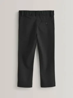 Next Slim Waist School Formal Stretch Skinny Trousers (3-17yrs) Black Online