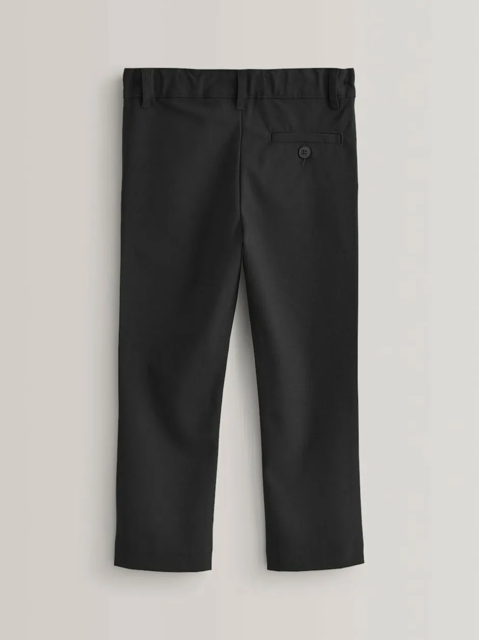 Next Slim Waist School Formal Stretch Skinny Trousers (3-17yrs) Black Online