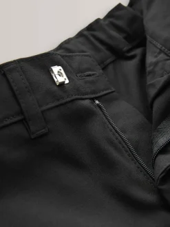 Next Slim Waist School Formal Stretch Skinny Trousers (3-17yrs) Black Online