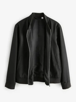 Next Black Smart Bomber Jacket Outlet
