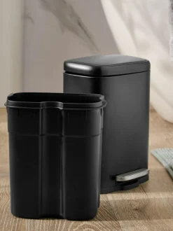 Next Soft Close 5 Litre Pedal Bin Black Discount