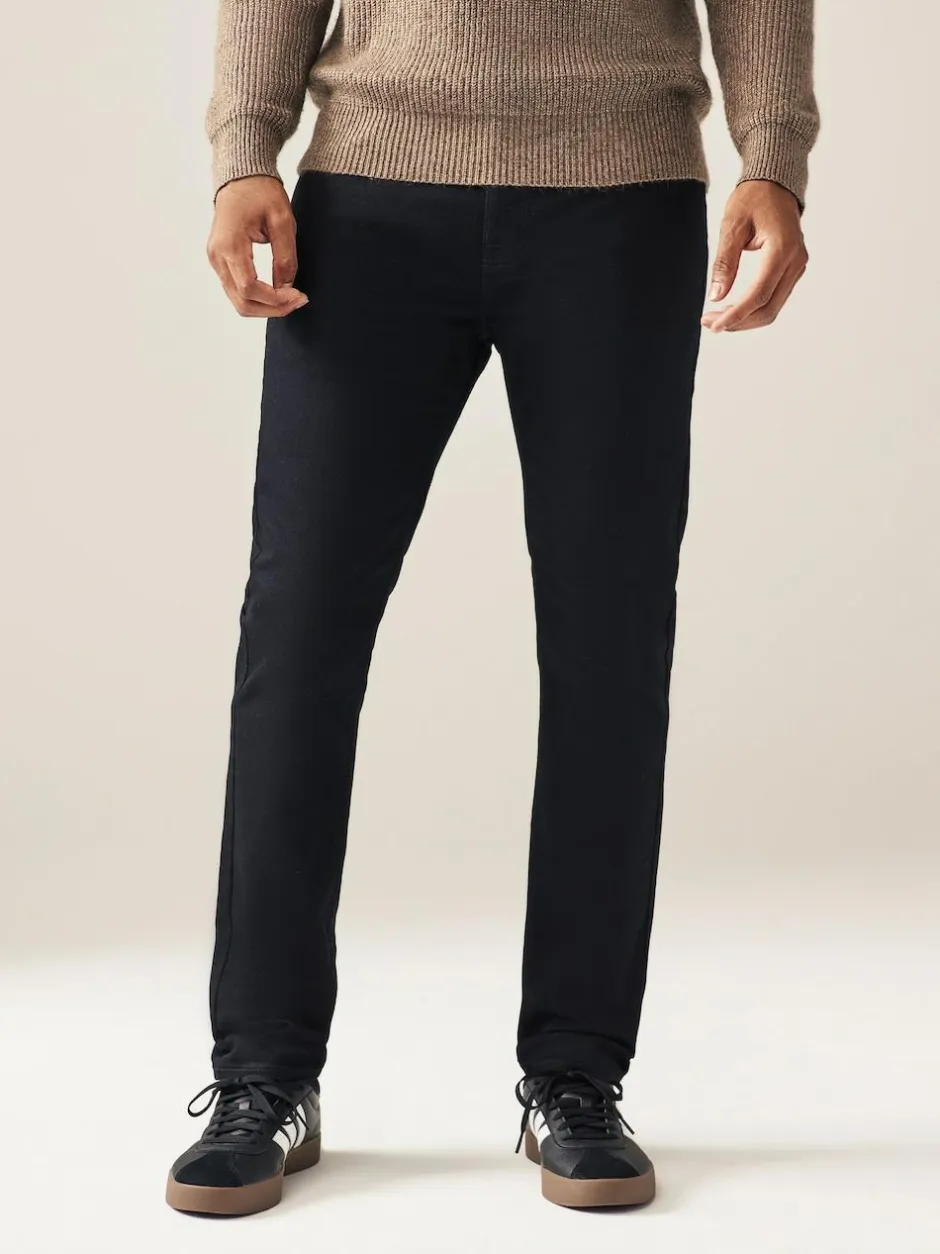Next Black Solid Single Skinny Fit Classic Stretch Jeans Hot