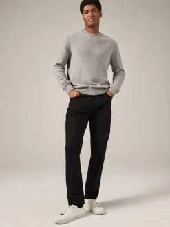 Next Black Solid Single Slim Fit Classic Stretch Jeans Sale