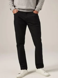 Next Black Solid Single Slim Fit Classic Stretch Jeans Sale