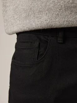 Next Black Solid Single Slim Fit Classic Stretch Jeans Sale