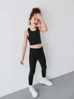 Next Sports Crop Top (5-16yrs) Black Sale