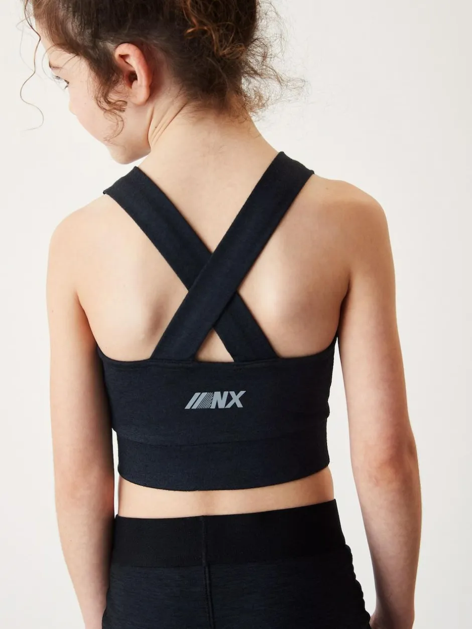 Next Sports Crop Top (5-16yrs) Black Sale