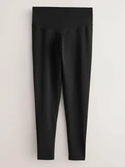 Next Sports Dry Tech Tummy Control High Waist Full Length Legging Black