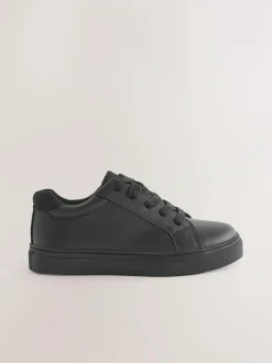 Next Black Standard Fit (F) Lace Up School Shoes Best