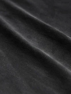 Next Black Straight Fit Stretch Chinos Trousers