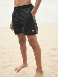 Next Black Swim Shorts (1.5-16yrs)