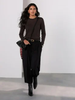 Next Black Tailored Culottes Sale
