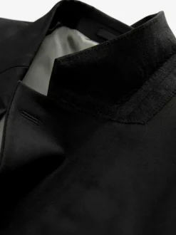Next Black Tailored Fit Tailored Fit Wool Blend Motionflex Suit Jacket Sale