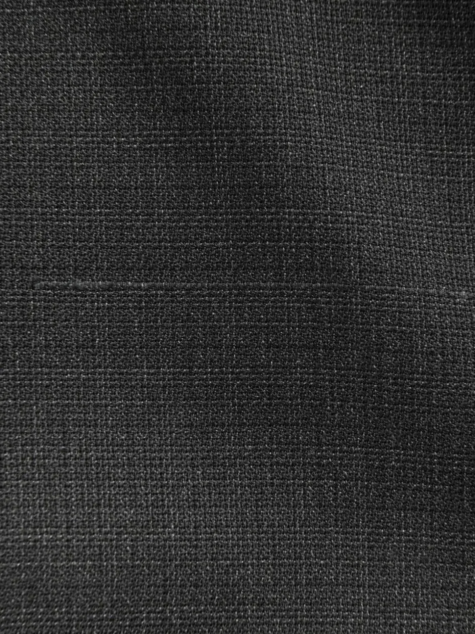 Next Tailored Fit Textured Wool Blend Suit Trousers Black Hot