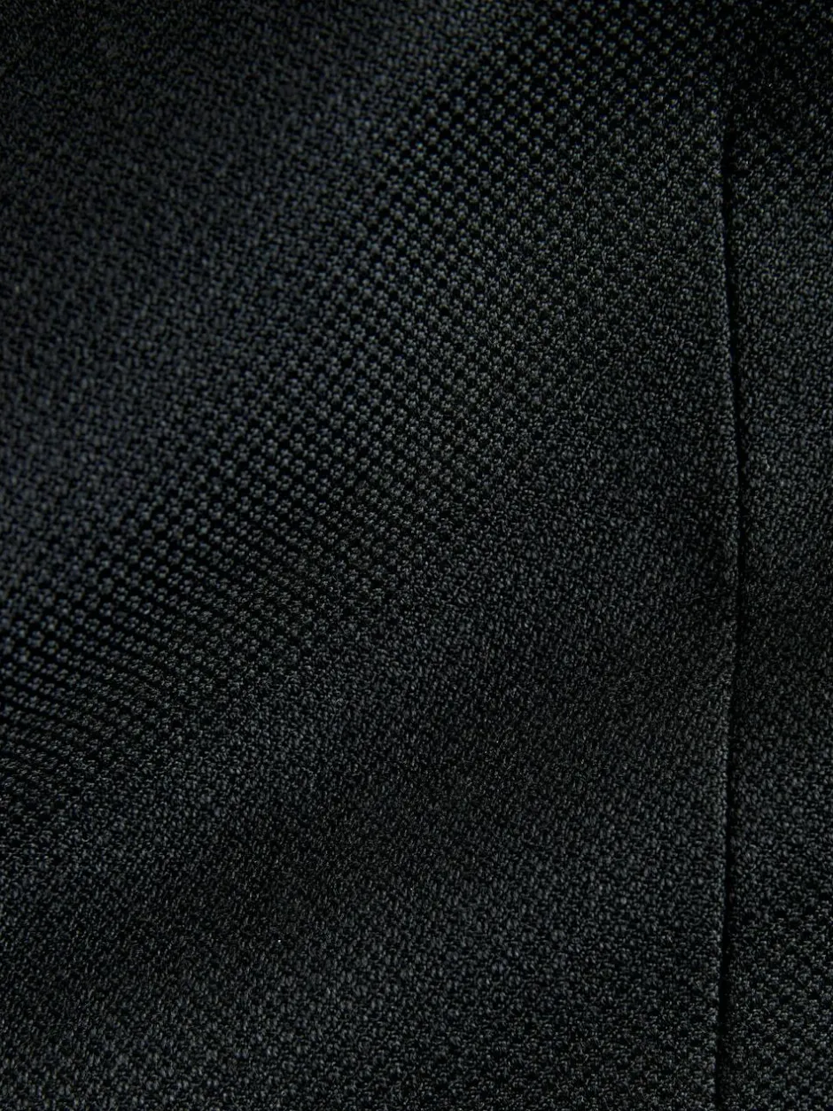 Next Tailored Fit Textured Suit Jacket Black Best