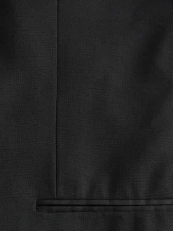 Next Black Tailored Fit Tuxedo Suit Jacket