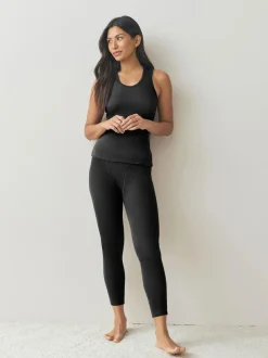 Next Thermal Maximum Warmth Cosy Ribbed Legging Black Sale