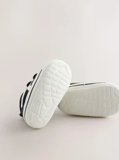 Next Touch Fastening Baby Trainers (0-2mths) Black