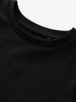 Next Black T-Shirt (3-16yrs) Discount
