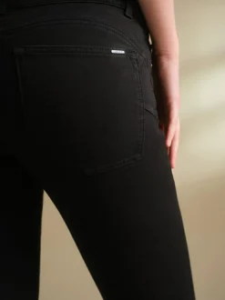 Next Lift Slim And Shape Skinny Jeans Black Wash Hot