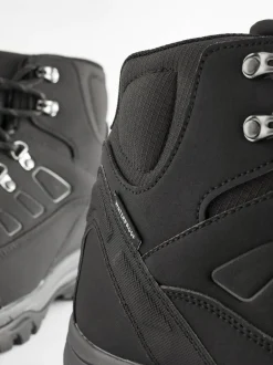 Next Waterproof Walking Boots Black Sale
