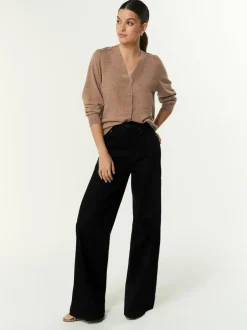 Next Wide Leg Jeans Black Clearance