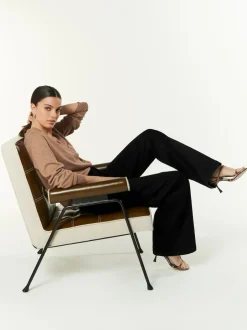Next Wide Leg Jeans Black Clearance