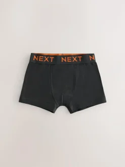 Next Black with colour waistband Trunks 10 Pack (1.5-16yrs) Hot
