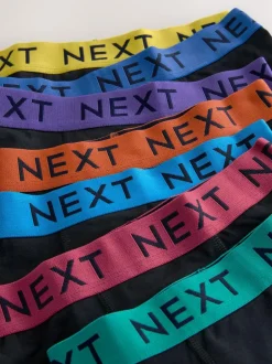Next Black with Varsity Waistband Trunks 10 Pack (1.5-16yrs) Discount