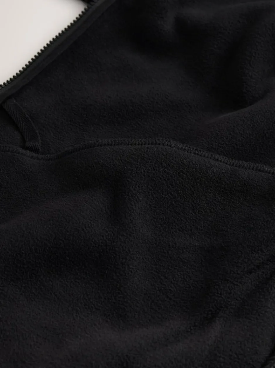 Next Zip Through Funnel Borg Fleece Black Online