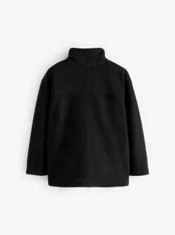 Next Zip-Up Fleece Jacket With Pockets (3-16yrs) Black Hot